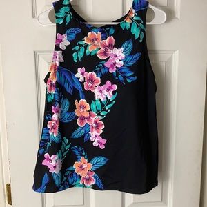 Lands end swim suit top